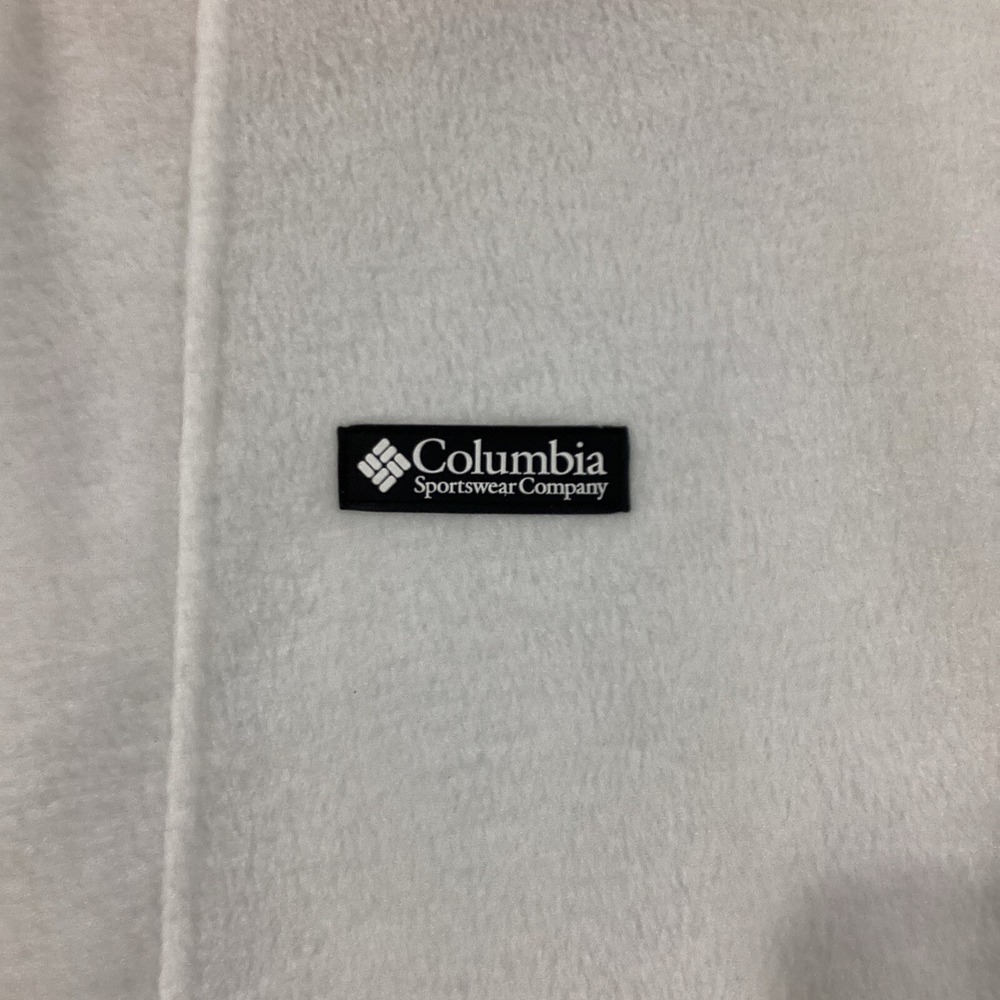 Columbia Womens Wintertrainer Fleece Pullover White Peach AL7426-100 XL NWT - Picture 5 of 7